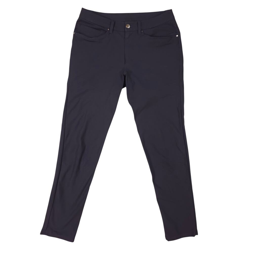 Lululemon ABC Pant Slim 32" Warpstreme Obsidian Gray Sz 30